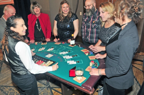 Guests playing Black Jack