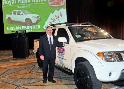 Nissan of Boerne's winner with Frontier Truck